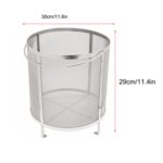 304 Stainless Steel Brewing Hopper Beer Hop Filter Brewing Hop Strainer with Stand for Homebrew Brewing Accessory