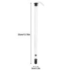 NDNCZDHC Auto Siphon, Wine Making Tool for Home Brew Beer, Wine, Mead and Kombucha, Siphon with 4.26ft Tubing Plastic for Racking Canes, Spigots And Bottle Fillers