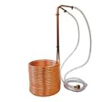 NY Brew Supply Wort Chiller, 3/8″ x 50′, Copper