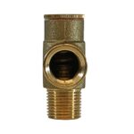 Merrill MFG Lead-Free 1/2″ Pressure Relief Valve – No-Lead Brass, 100 PSI for Water Systems