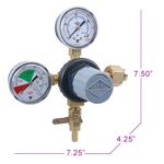 Taprite 12218 1 X co2 Dual Gauge Regulator