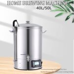 Xgxoz All-in-One Home Beer Brewer Electric Brewing System 10 Gallon Brewing Stock Pot 304 Stainless Steel Brewing Supplies with Panel Fully intelligent Electronic Panel Control,40L