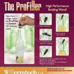 Fermtech Pro filler with 6.5 feet of Food Safe Certified NSF-51 Tubing. Made in Canada.