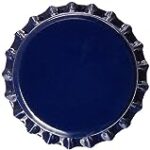 Blue Beer Bottle Crown Caps for Homebrew, Oxygen Absorbing (144 Count)