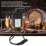 Homebrew Beer Pump, DC 12V 18W Plastic Brewing Homebrew Pump Circulation Brushless Beer Pumps for Home Breweries and Micro breweries(without connector)